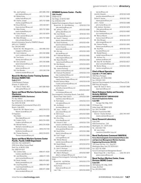 2011 EMC Directory & Design Guide - Interference Technology