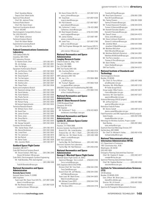 2011 EMC Directory & Design Guide - Interference Technology