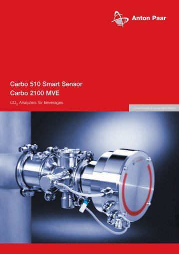 Carbo 510 Smart Sensor Carbo 2100 MVE