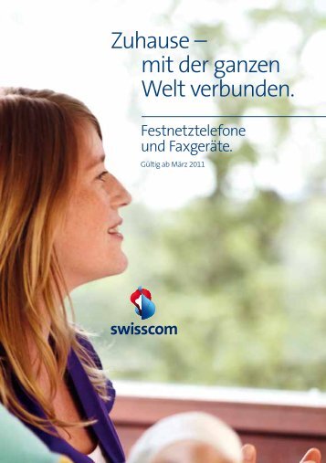 Zuhause – mit der ganzen Welt verbunden. - Swisscom Online Shop