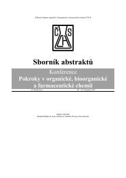 SbornÃ­k abstraktÅ¯ - ChemickÃ© listy