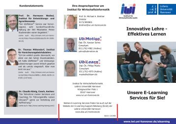 UbiLearn - Ubimotion - Leibniz UniversitÃ¤t Hannover