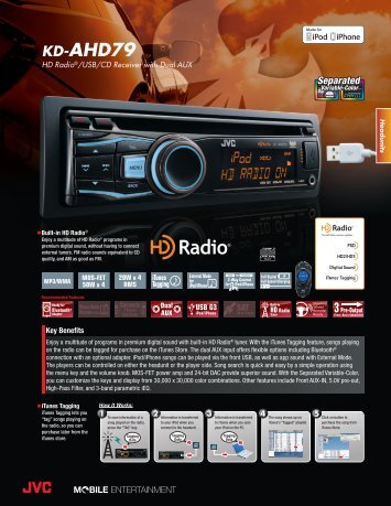 KD-AHD79 HD Radio - JVC