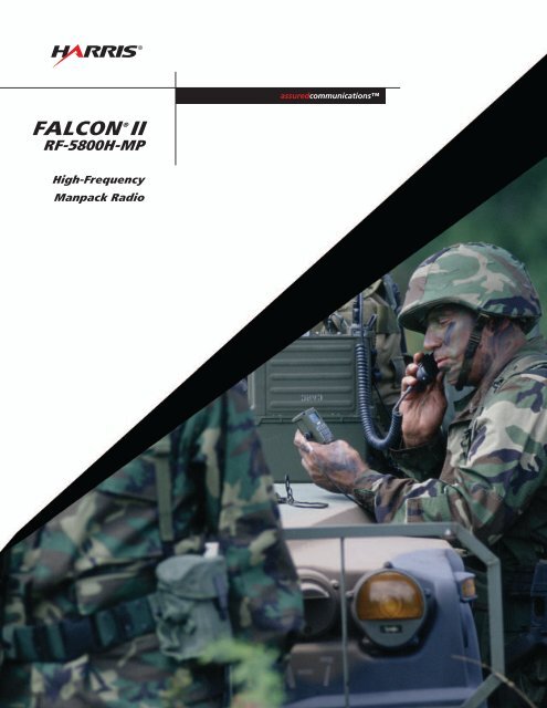 falconÃ‚Â®ii rf-5800h-mp - Harris Corporation