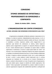 Inf. E.T. Giovanna Tani - Associazione Emilia-Romagna Incontinenti ...
