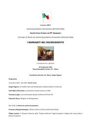 I BARNABITI NEL RISORGIMENTO - Storicibarnabiti.it