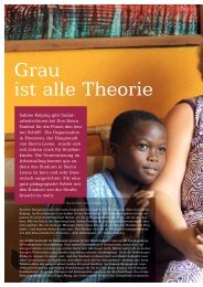 Grau ist alle Theorie - AGEH