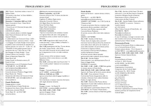 programa jornada europea 2005 - Red de JuderÃ­as de EspaÃ±a