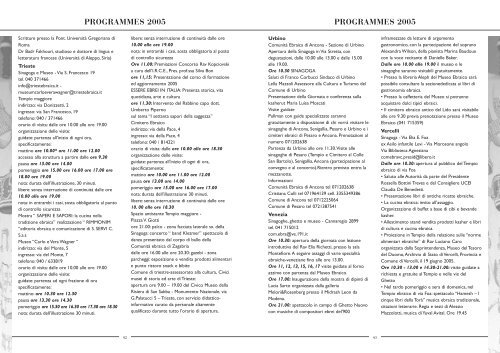 programa jornada europea 2005 - Red de JuderÃ­as de EspaÃ±a