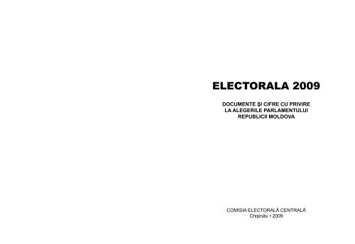 ELECTORALA 2009 - Comisia ElectoralÄ CentralÄ