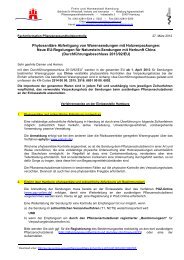 DurchfÃ¼hrungsbeschluss 2013/92/EU - BFW