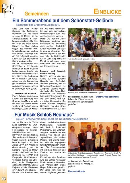 Ausgabe 10 - Oktober 2010 - Kath. Kirchengemeinde St. Heinrich ...