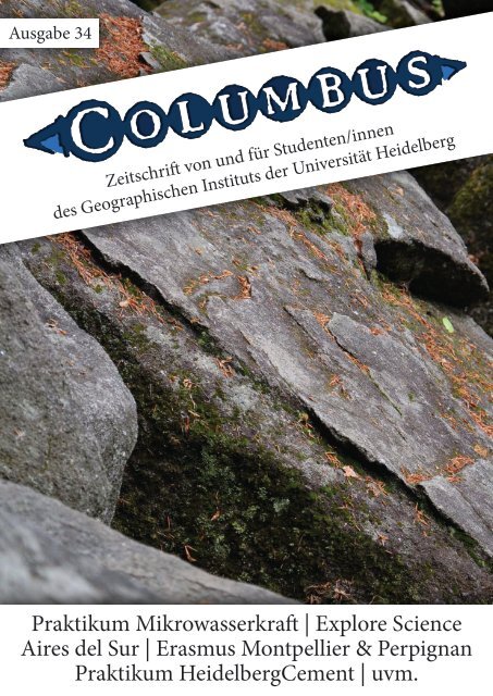 Ausgabe 34 - Geographisches Institut der UniversitÃ¤t Heidelberg