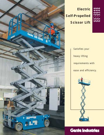 Electric Self-Propelled Scissor Lift