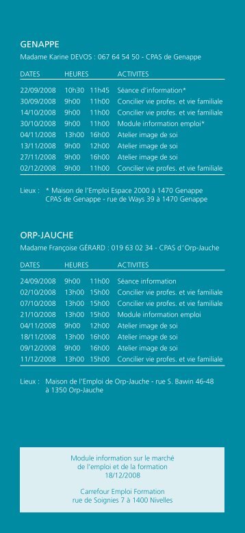 Mise en page 1 - Province du Brabant wallon