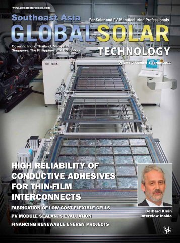 download the PDF - Global Solar Technology