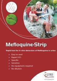 Mefloquine-Strip - Coris Bioconcept