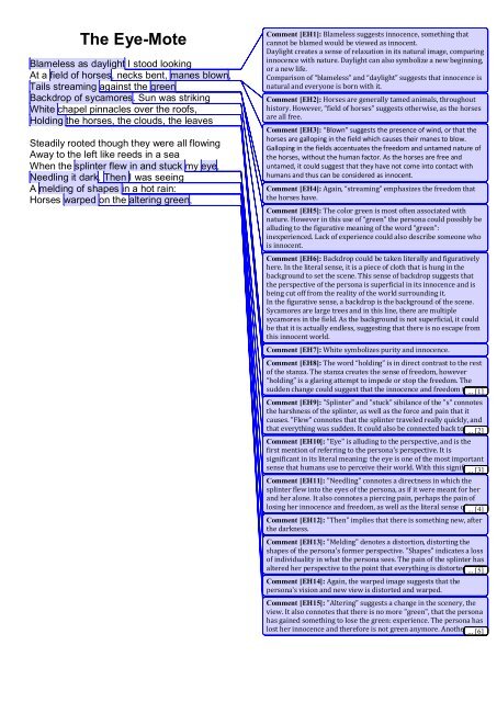 The Eye Mote Mr Hoye s IB English Website the-eye-mote-mr-hoye-s-ib-english-website