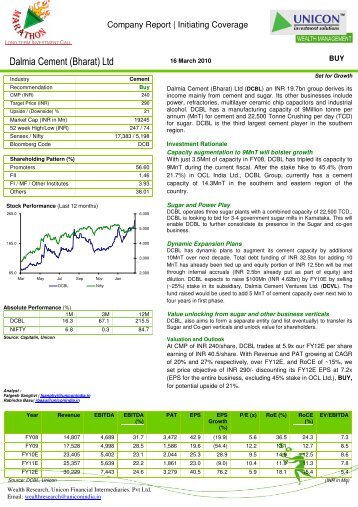 Company Report | Initiating Coverage - Unicon