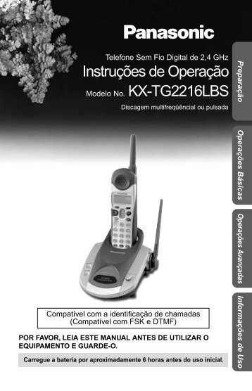 KX-TG2216LBS.pdf - Panasonic