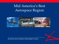 Mid America's Best Aerospace Region - Rockford Area Economic ...