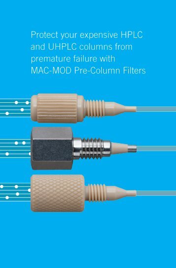 Pre-Column Filter Catalog - MAC-MOD Analytical Inc.