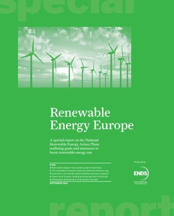 Renewable Energy Europe - ENDS Europe