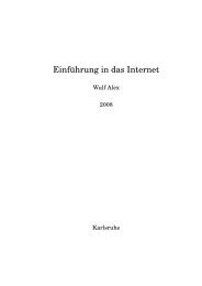 EinfÃ¼hrung in das Internet - Alex-weingarten.de