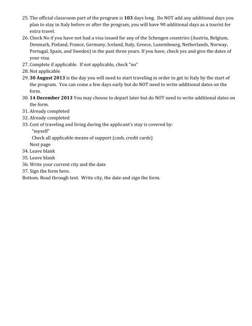 25 The italy-visa-application-sample-pdf-form-formspal