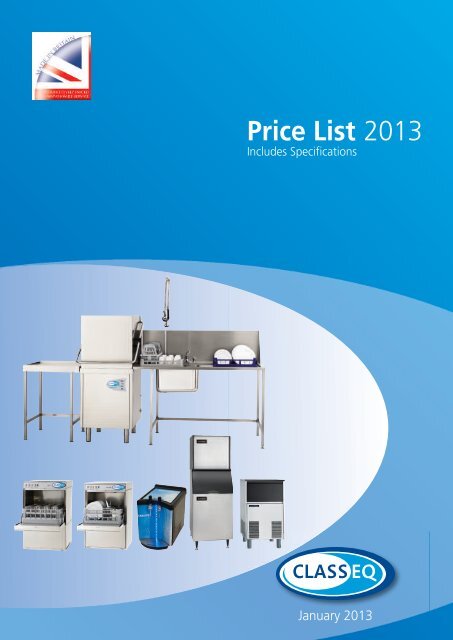 Price List 2013