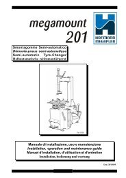 Manuale di installazione, uso e manutenzione ... - Hofmann Megaplan