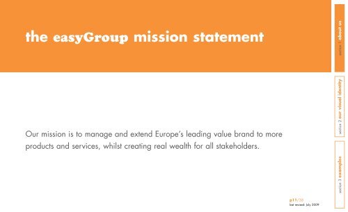 The easyGroup Brand Manual - Bene