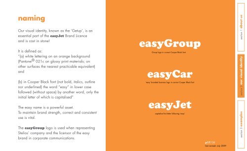 The easyGroup Brand Manual - Bene