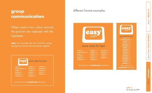 The easyGroup Brand Manual - Bene