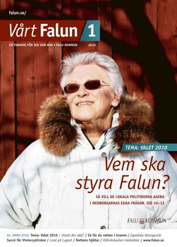Vårt Falun nr 1, 2010 - Falu Kommun
