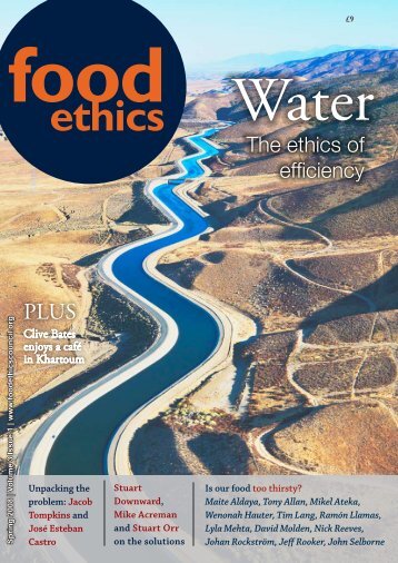 Water ethics