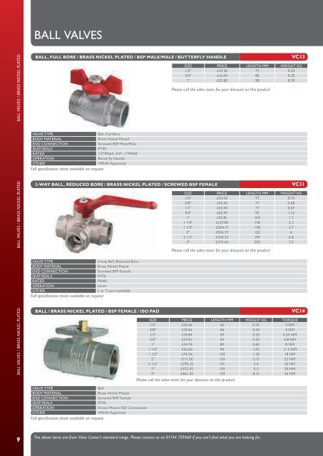 Download Brochure - Valve Center