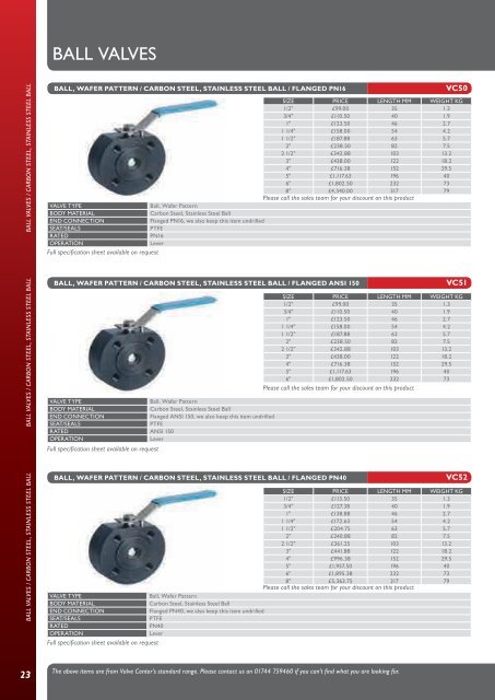 Download Brochure - Valve Center