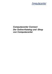 Computacenter Connect Der Online-Katalog und -Shop von ...