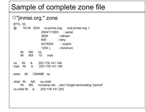 (7) dns operation - SOI-Asia