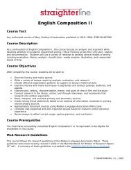 English Composition II - CollegeTransfer.net