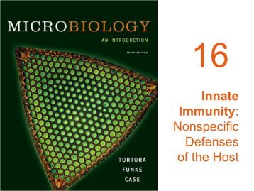 Innate Immunity: Nonspecific Defenses of the Host