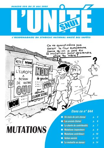 mutations inspecteurs 2005 - Solidaires Finances publiques