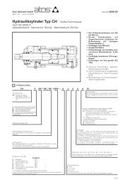 Hydraulikzylinder Typ CH â¢ GroÃe Durchmesser - hywus.de