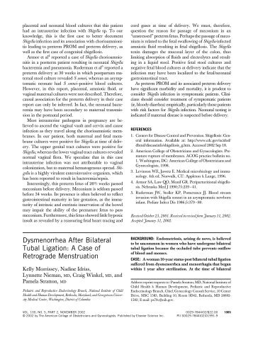 Dysmenorrhea After Bilateral Tubal Ligation - Endometriosis ...