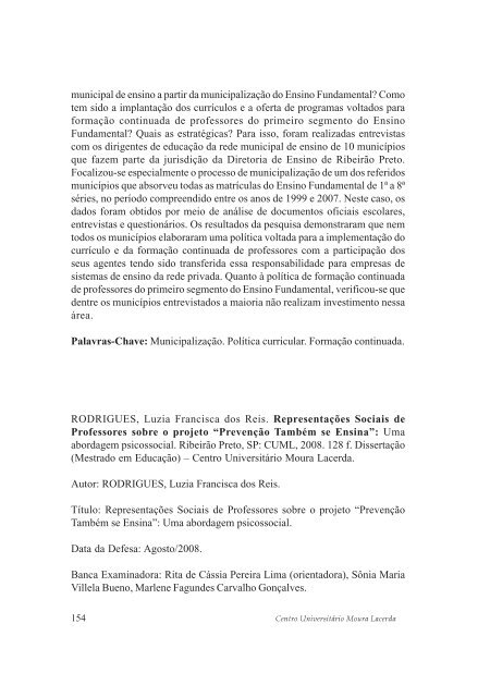 A disciplina CiÃªncias no Ensino Fundamental II - Fernando Santiago ...
