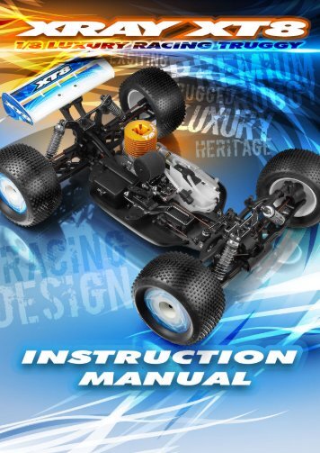 XRAY XT8 Instruction Manual (pdf) - English