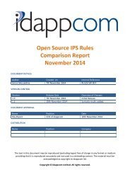 RULES-SW-004-RulesComparison-Nov2014