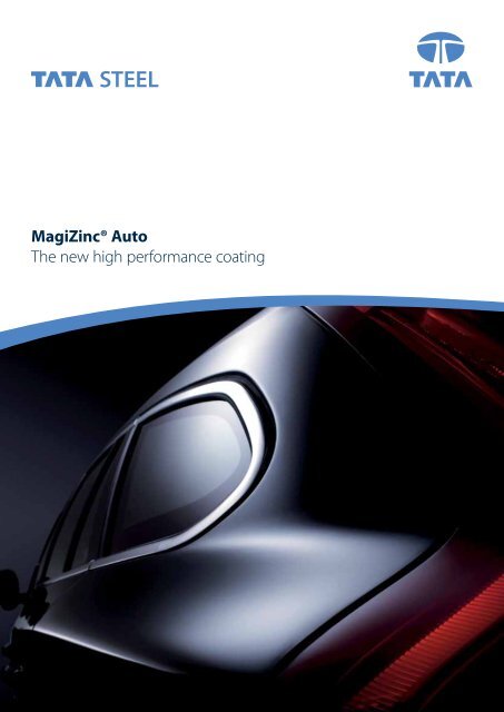 MagiZincÂ® Auto - Tata Steel in the automotive industry