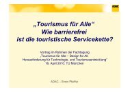 Tourismus für Alle - Behindertenbeauftragte